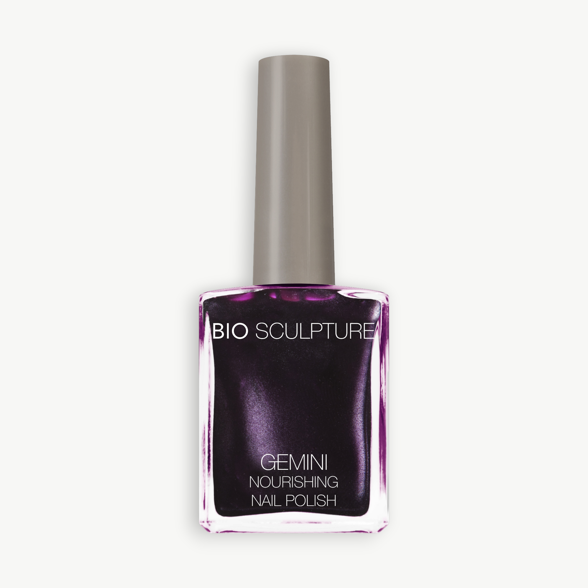 2031 Black Aubergine BIO Sculpture Gemini nail polish