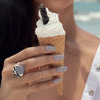 301 Liquorice Soft Serve BIO Sculpture Gemini nail polish