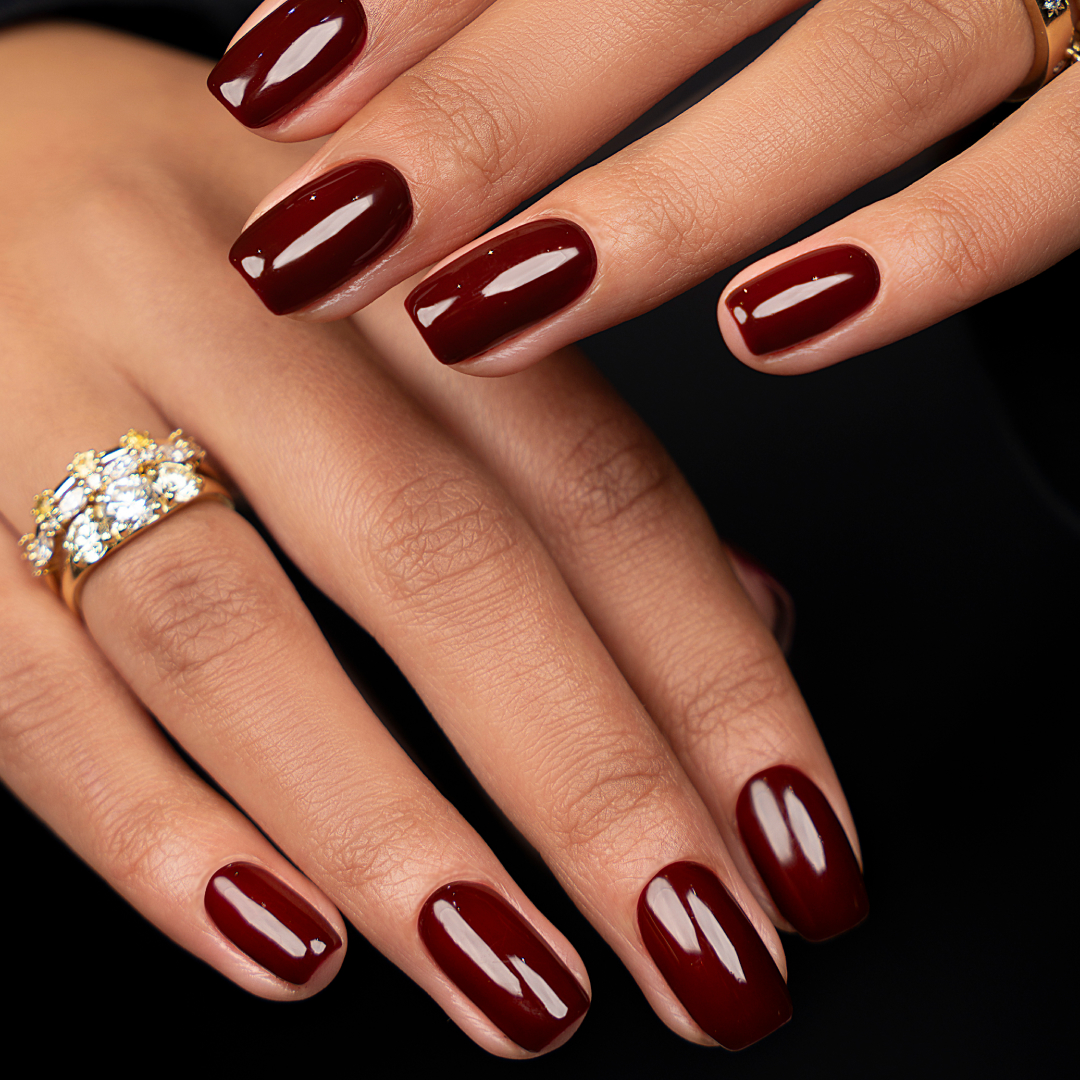 334 Garnet Noir BIO Sculpture Gemini nail polish