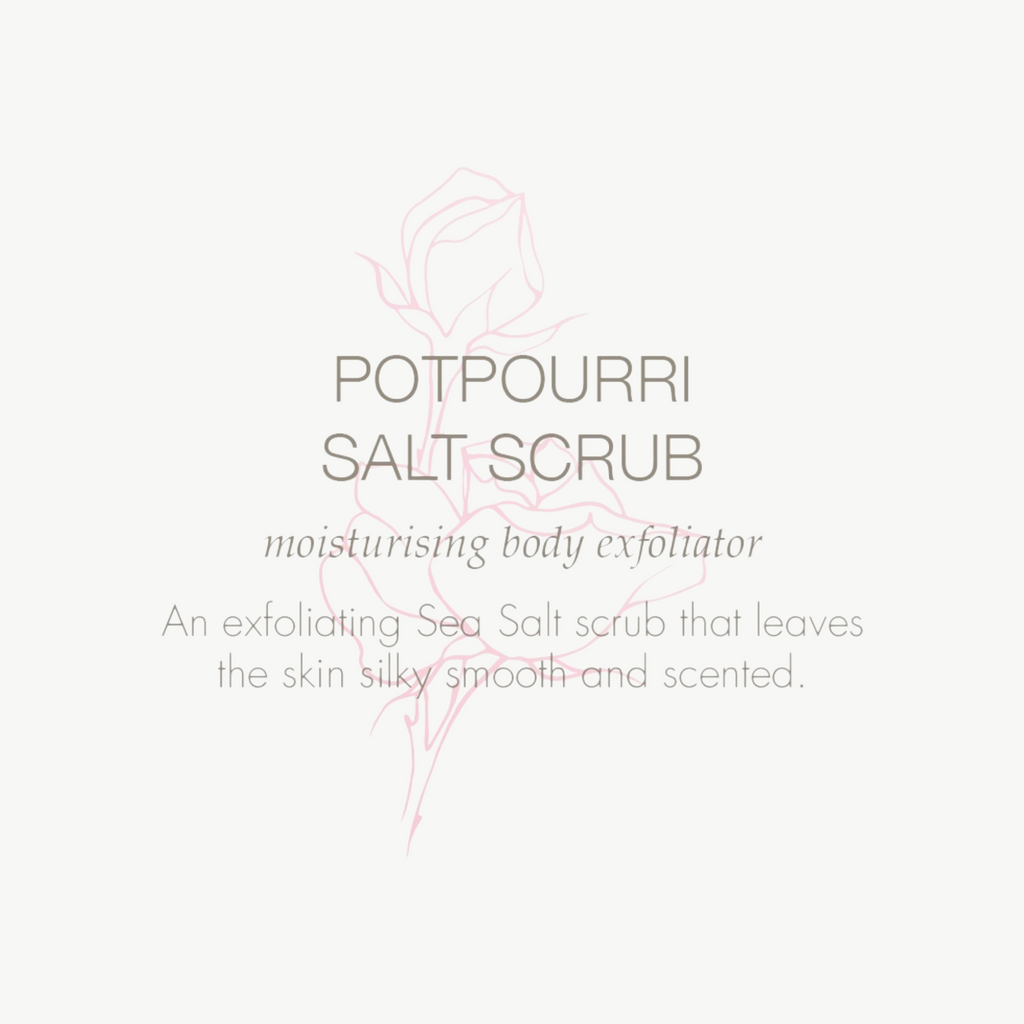 Potpourri Salt Scrub