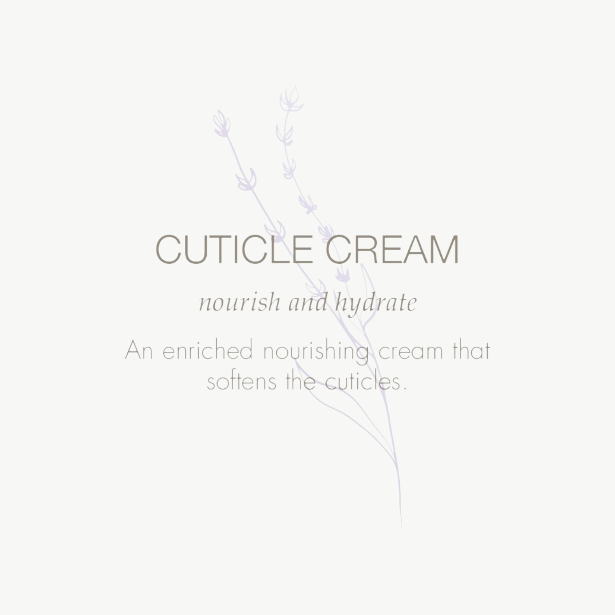 Cuticle Cream